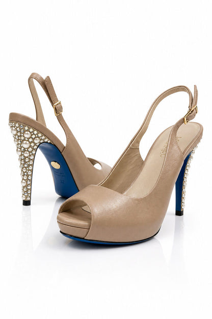 Shoes Nap+Strass NUDE