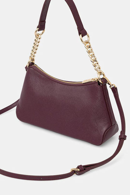 Shoulder Saffiano BORDEAU