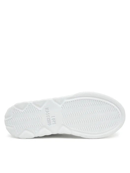 Black Leather Sneakers with Textured Sole