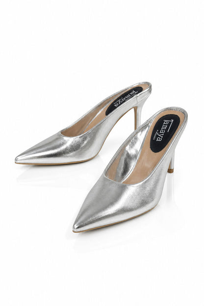 Mule Nappa SILVER