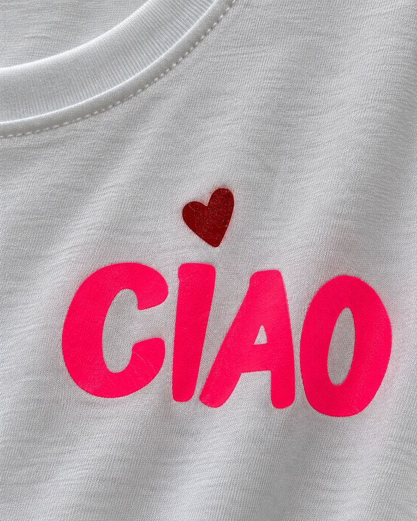 Tshirt CIAO FUXIA