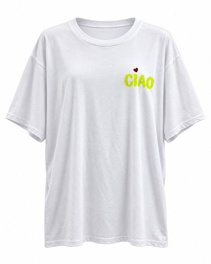 Tshirt CIAO YELLOW