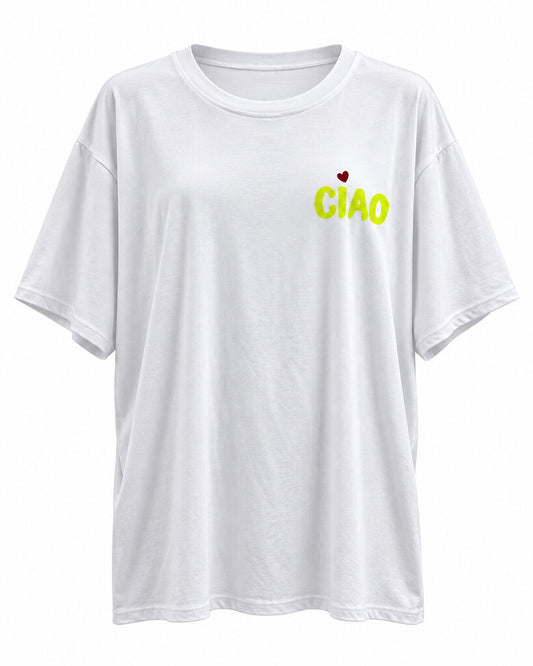 Tshirt CIAO YELLOW