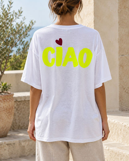 Tshirt CIAO YELLOW