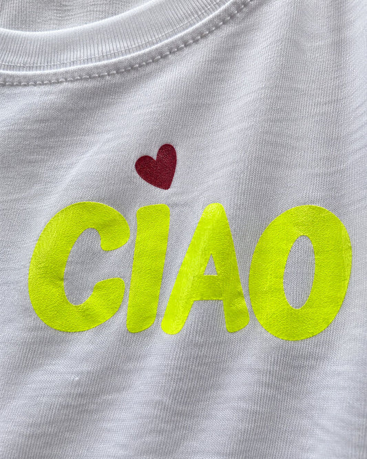 Tshirt CIAO YELLOW