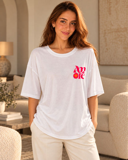 Tshirt AMORE FUXIA