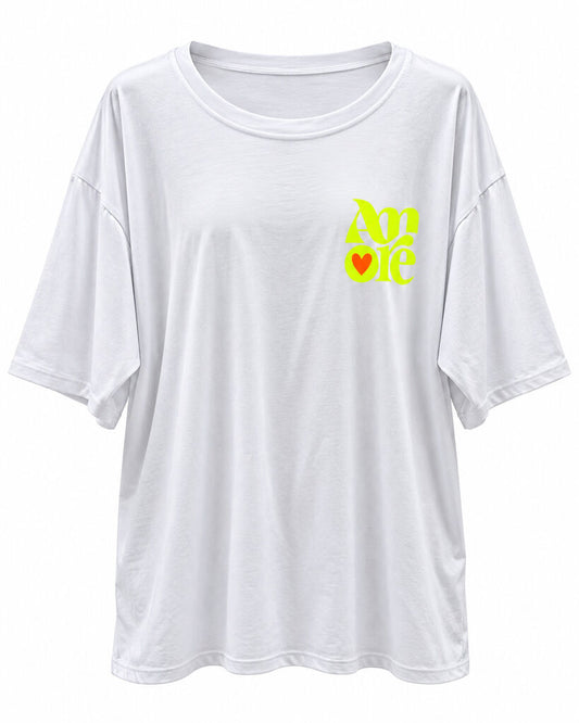 Tshirt AMORE YELLOW