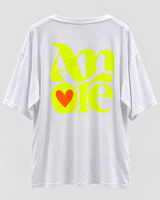Tshirt AMORE YELLOW