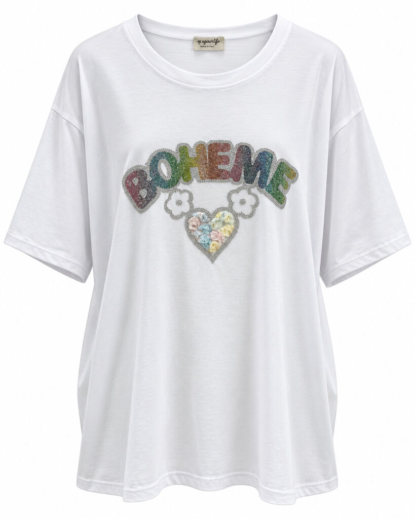 Tshirt BOHEME WHITE