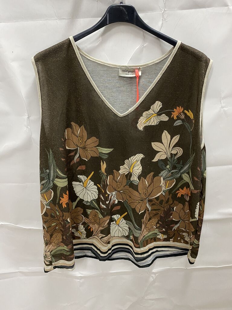 Tank Top - BRW/KHA