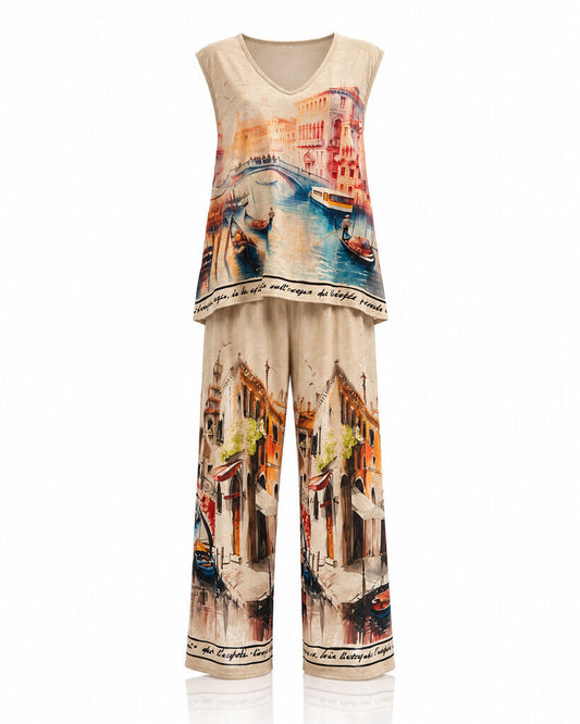 Pantalon - BEIGE