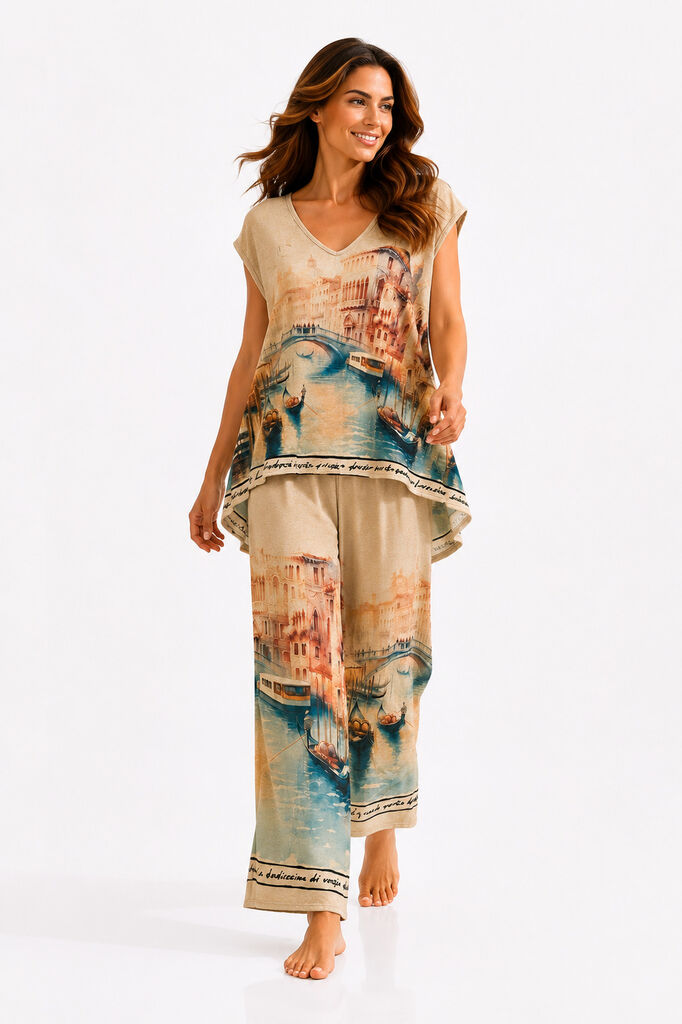 Pantalon - BEIGE1