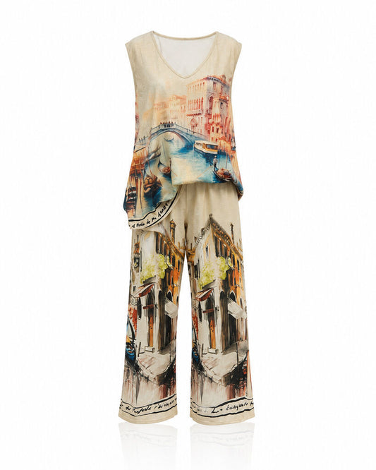 Pantalon - BEIGE