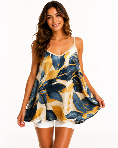 Top - BLU/YEL