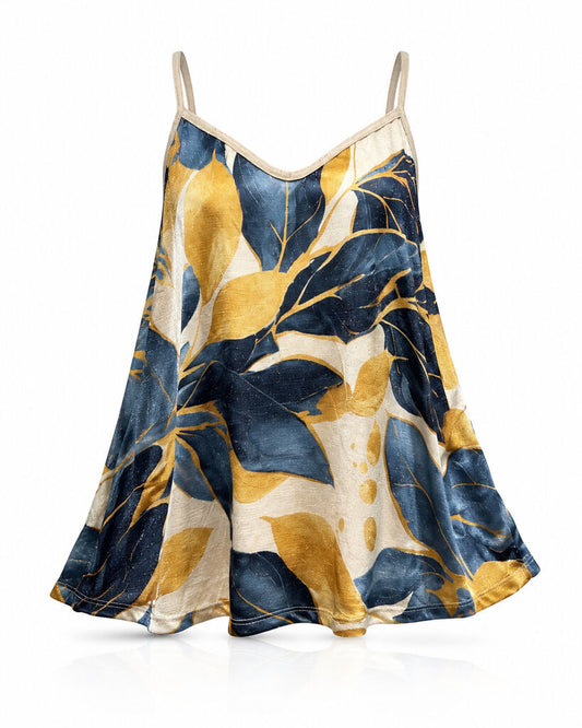 Top - BLU/YEL