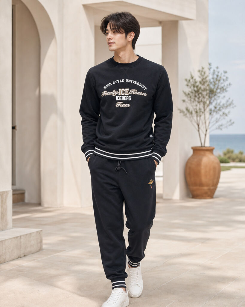Sweater Cotton BLACK