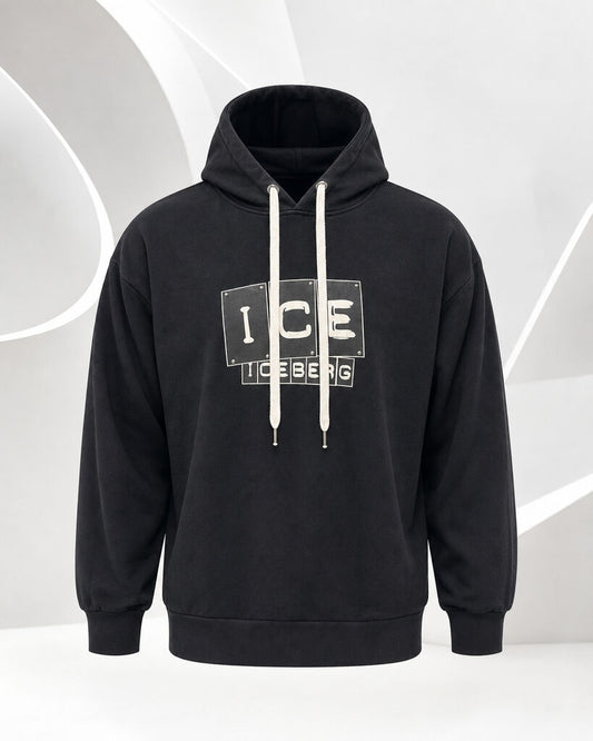 Hoodie Cotton BLACK