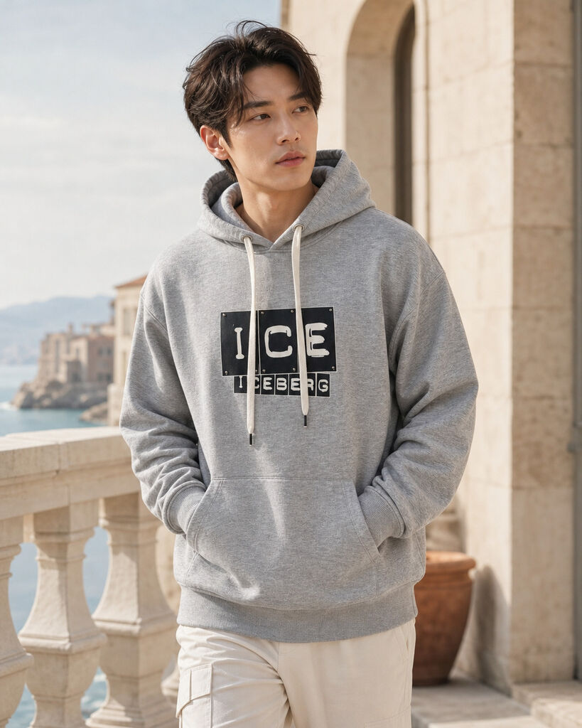 Hoodie Cotton GREY