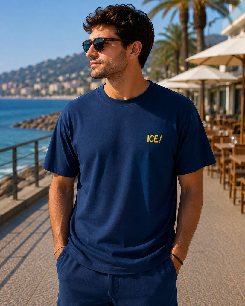 Tshirt Cotton BLU