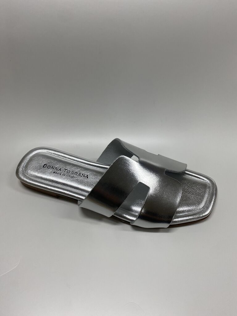 Slipper Laminato ARGENTO