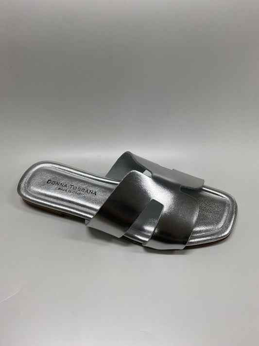 Slipper Laminato ARGENTO