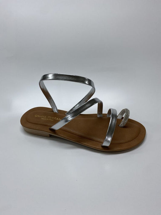 Sandal Laminato ARGENTO