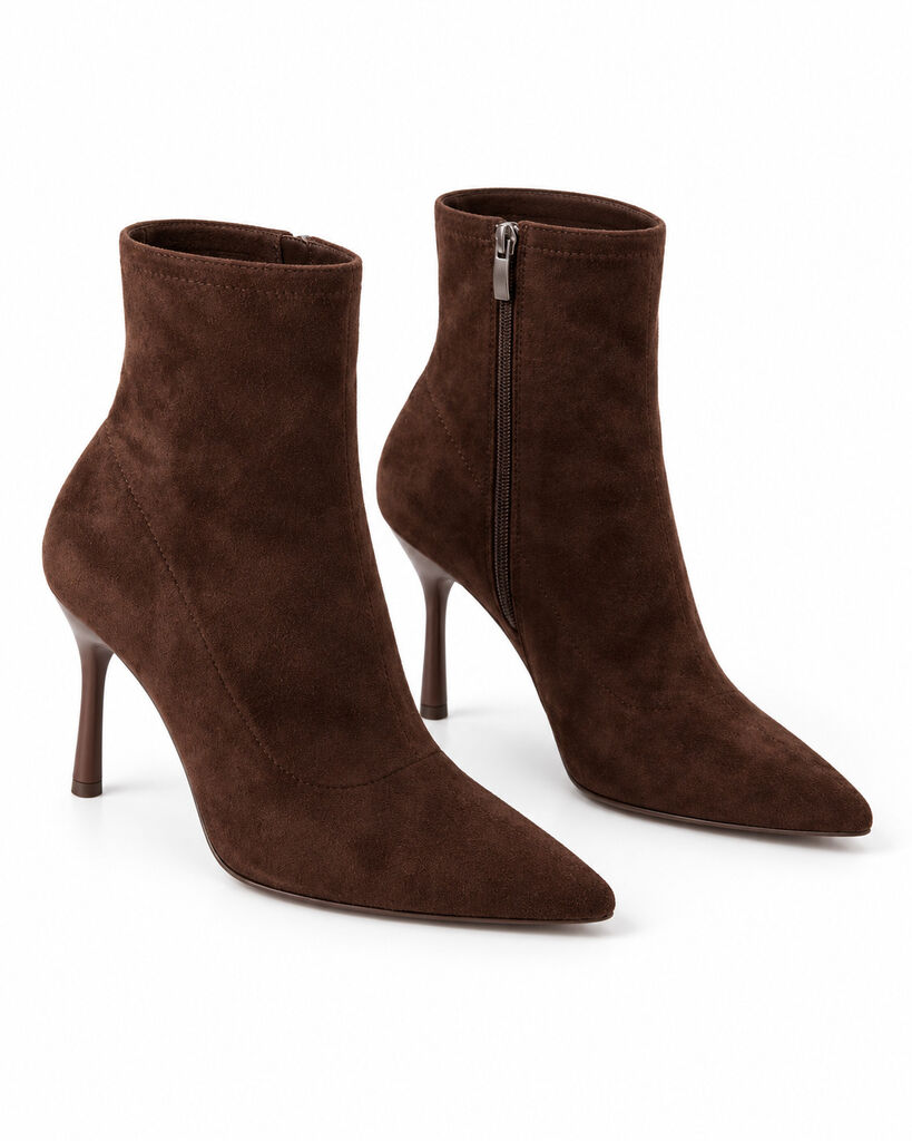 Ankle Boot Suede BROWN