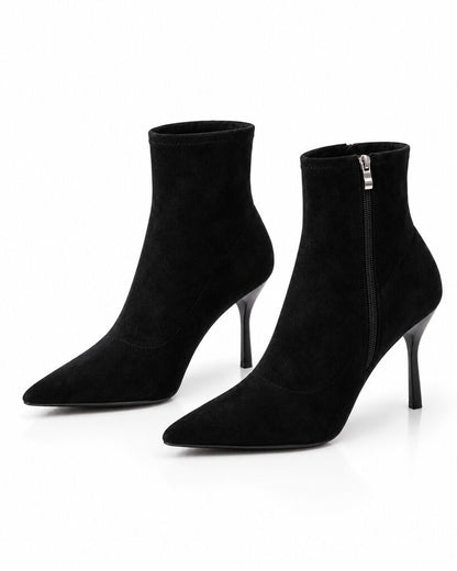 Ankle Boot Suede NERO