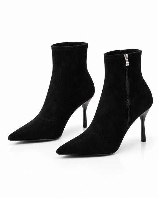Ankle Boot Suede NERO