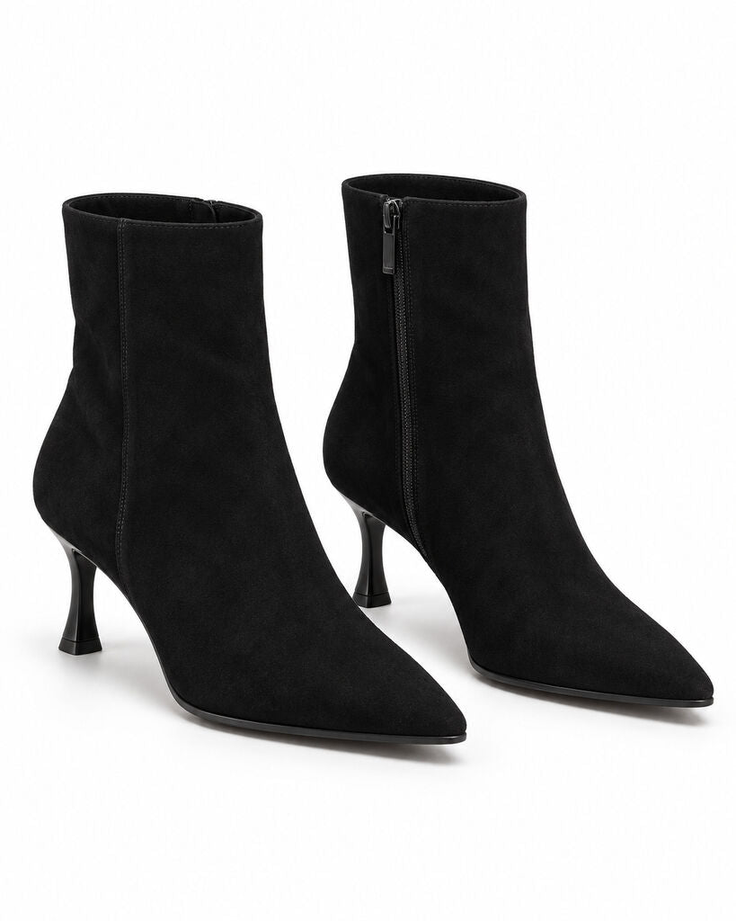 Ankle Boot Suede BLACK