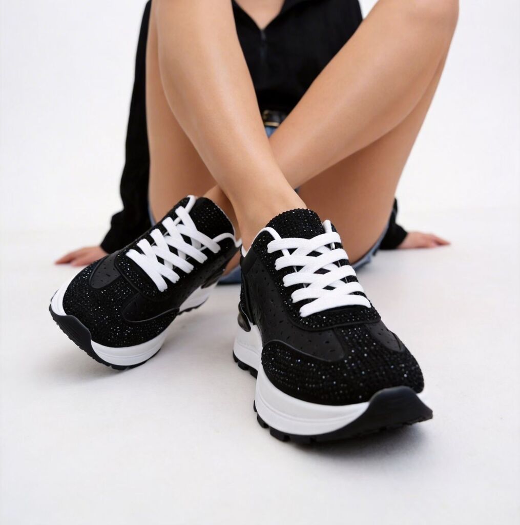 Sneaker Strass BLACK