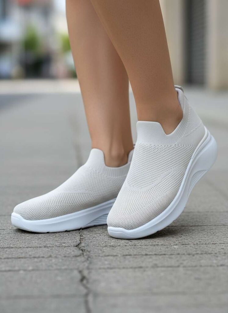 Slip on Sock/Mesh BEIGE