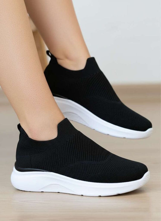Slip on Sock/Mesh BLACK