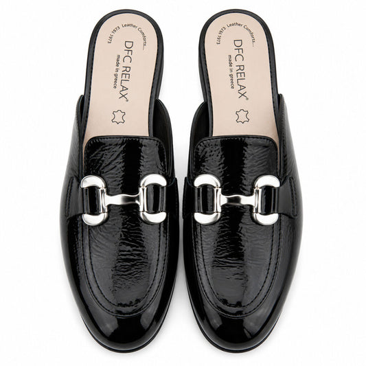 Mule Vernice BLACK
