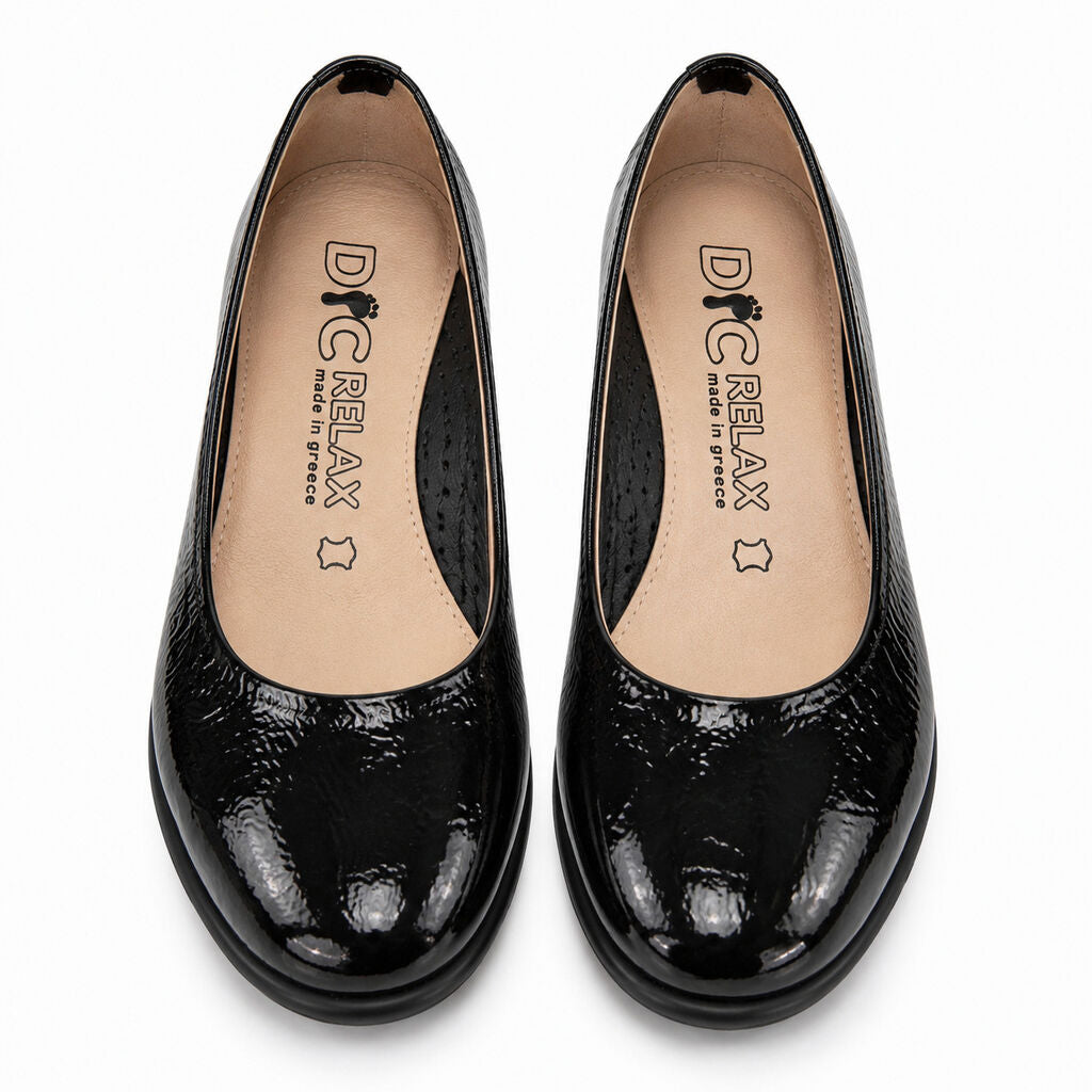 Ballerina Vernice BLACK