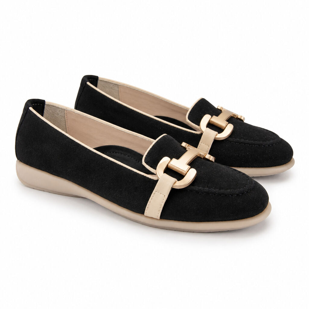 Loafer Camoscio BLK/NOC
