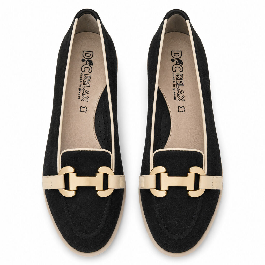Loafer Camoscio BLK/NOC