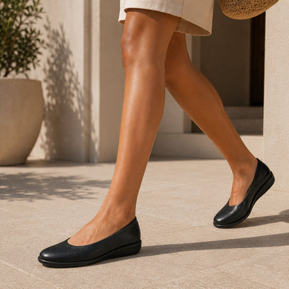 Ballerina Nappa BLACK
