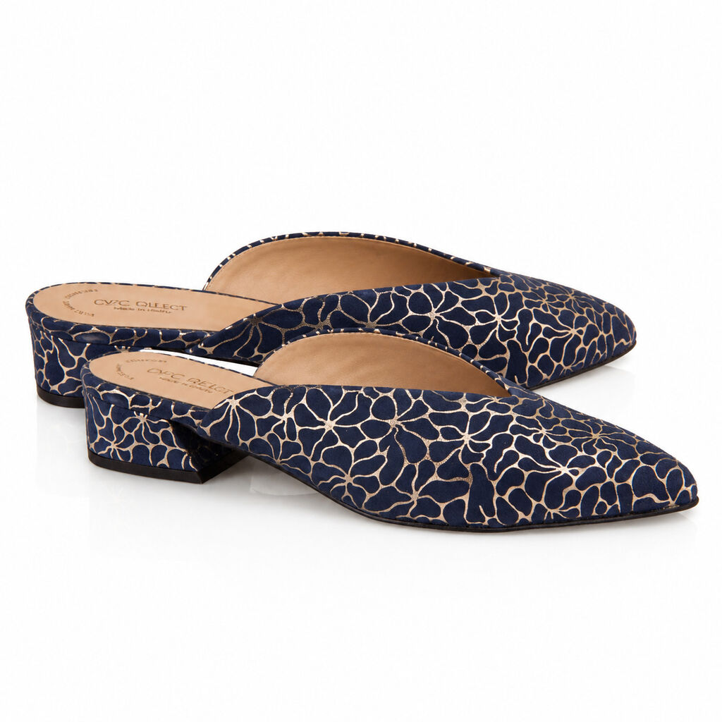 Mule Suede INDIGO