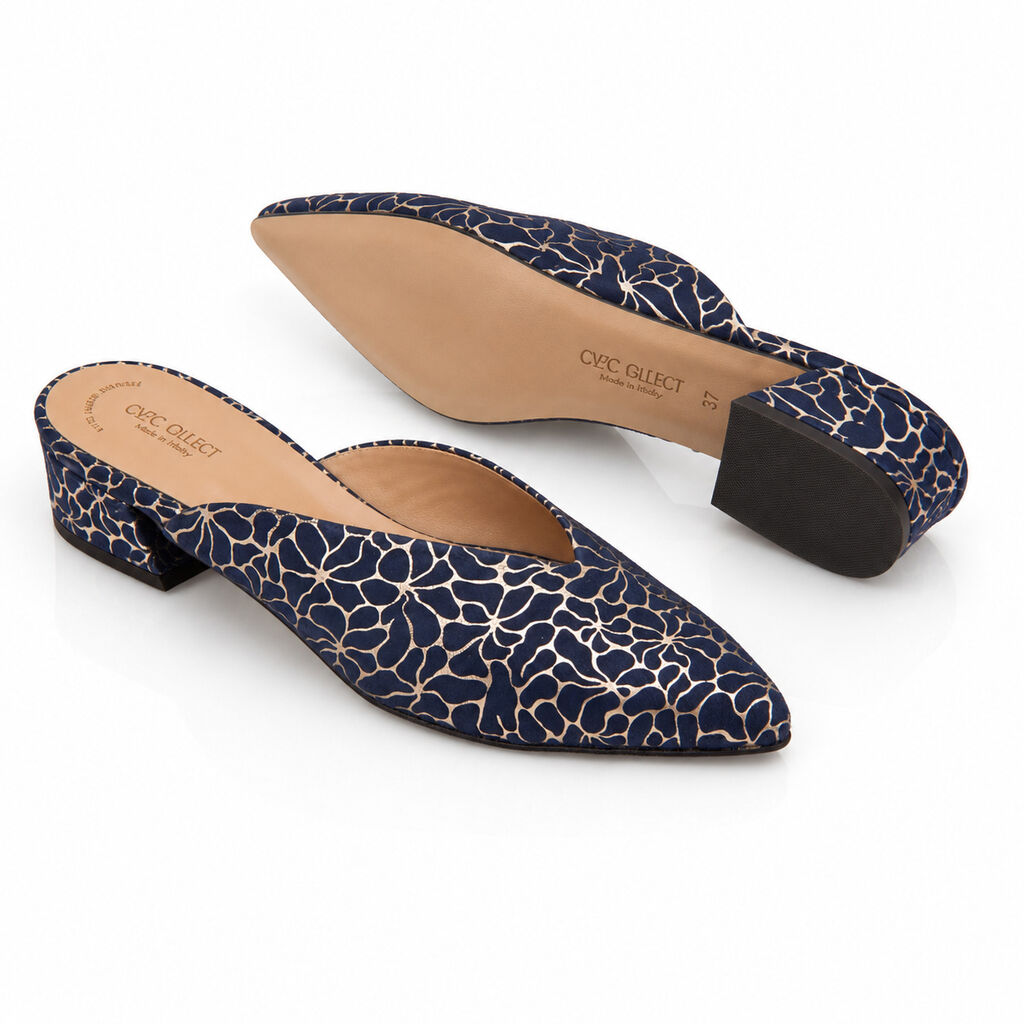 Mule Suede INDIGO