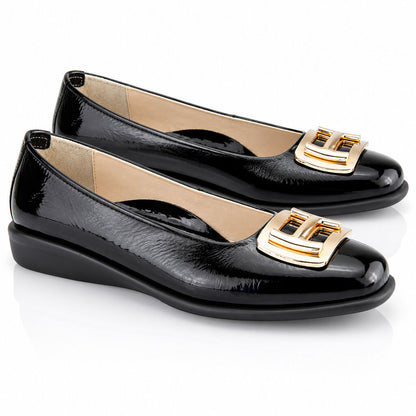 Ballerina Vernice BLACK