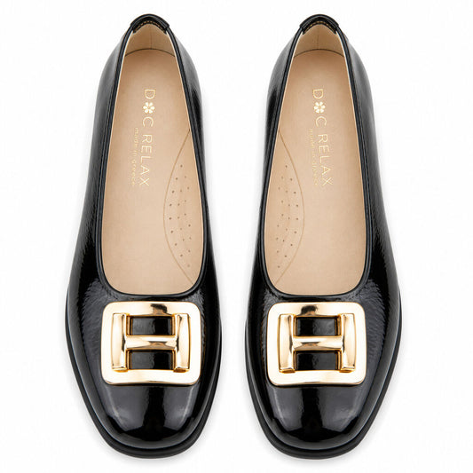 Ballerina Vernice BLACK