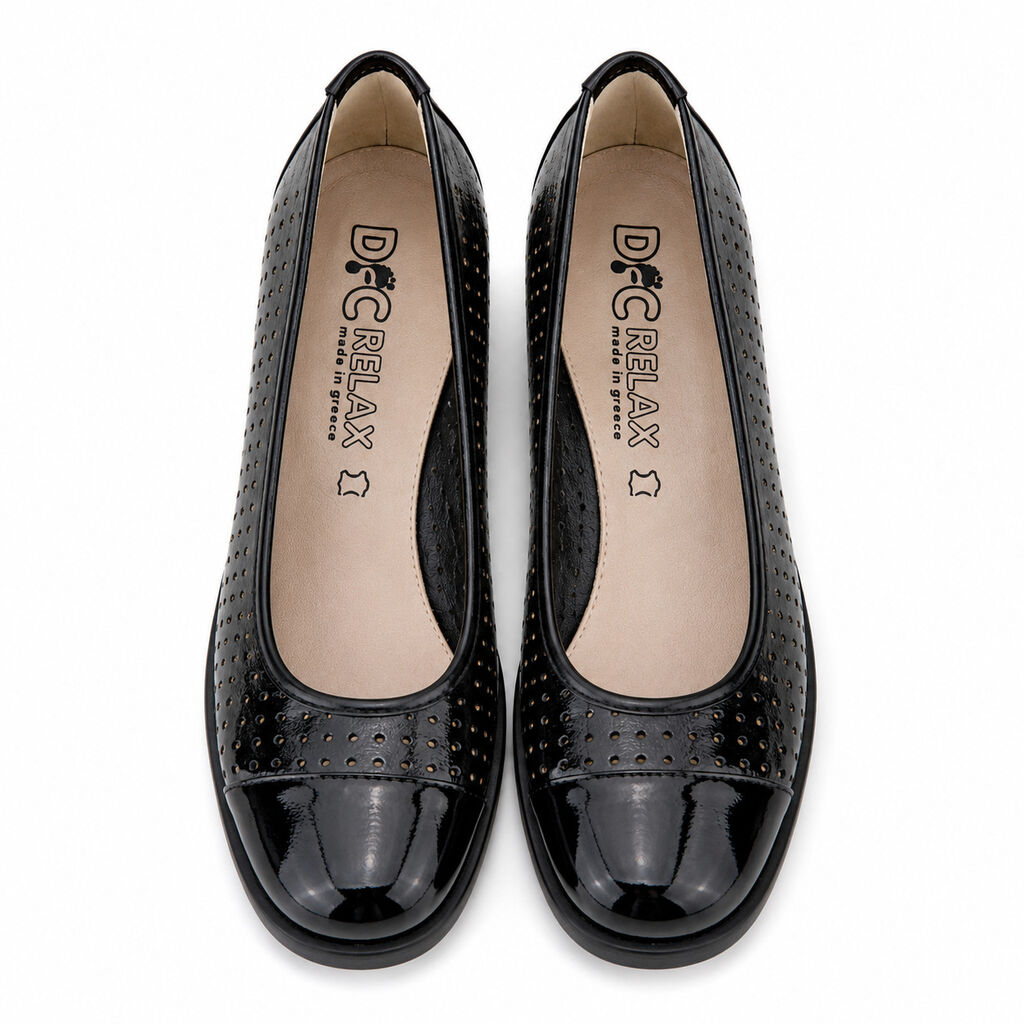 Ballerina Vernice BLACK
