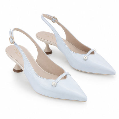 Sling-Back Vernice BABY BL