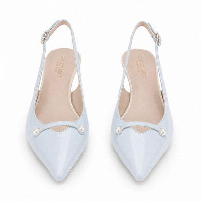 Sling-Back Vernice BABY BL