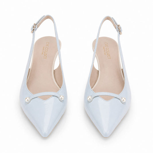 Sling-Back Vernice BABY BL