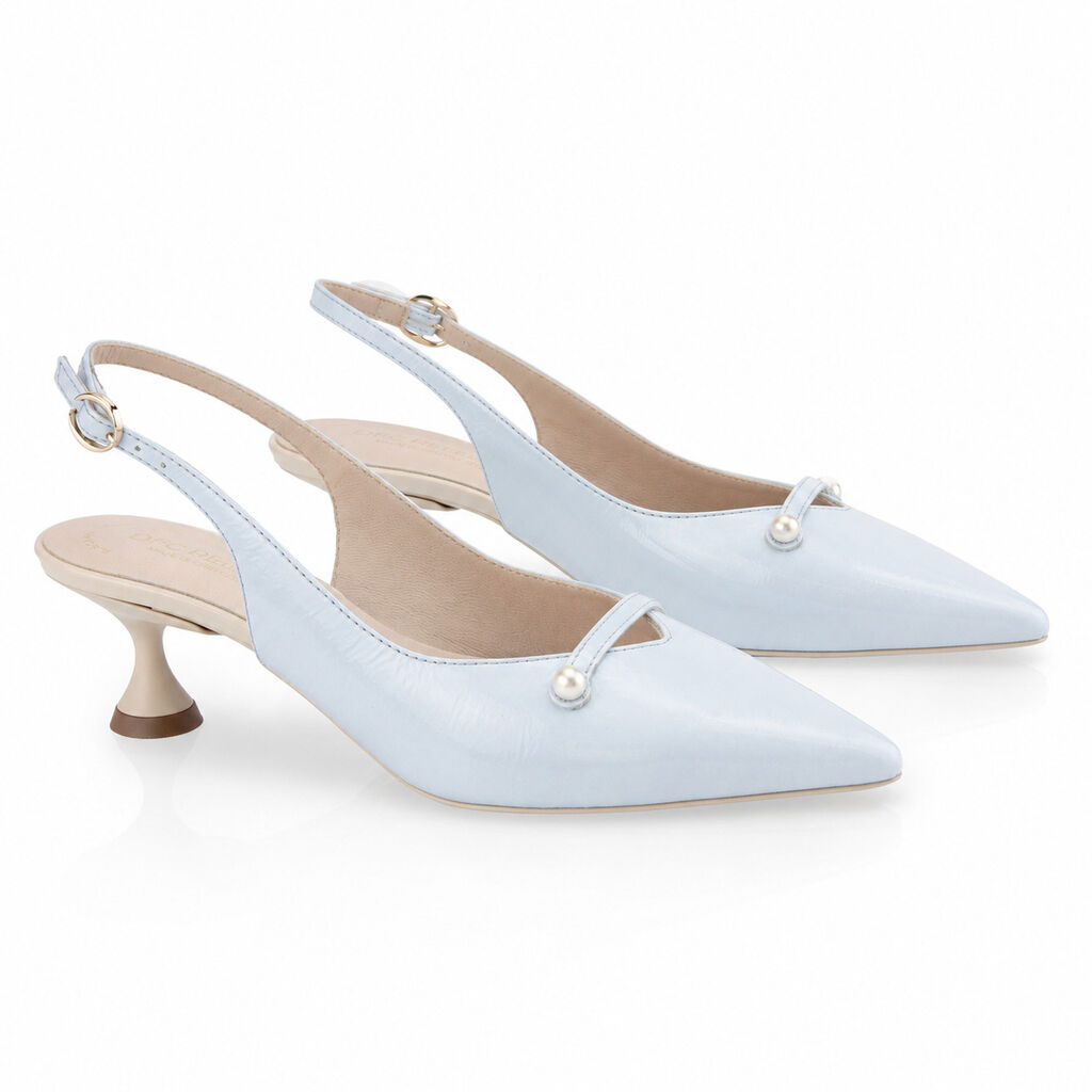 Sling-Back Vernice BABY BL
