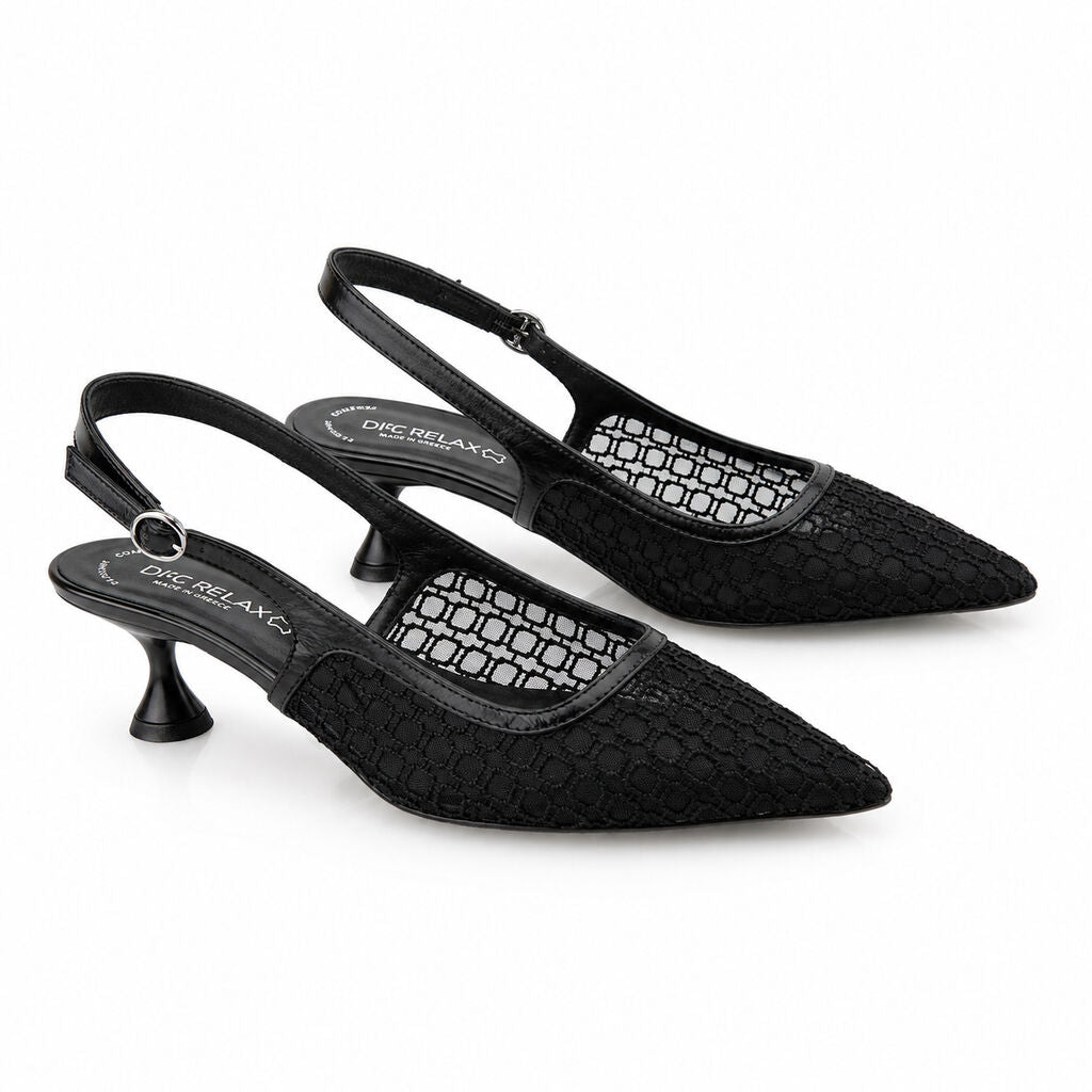 Sling-Back Mesh BLACK