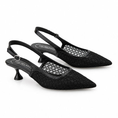 Sling-Back Mesh BLACK