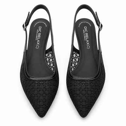 Sling-Back Mesh BLACK